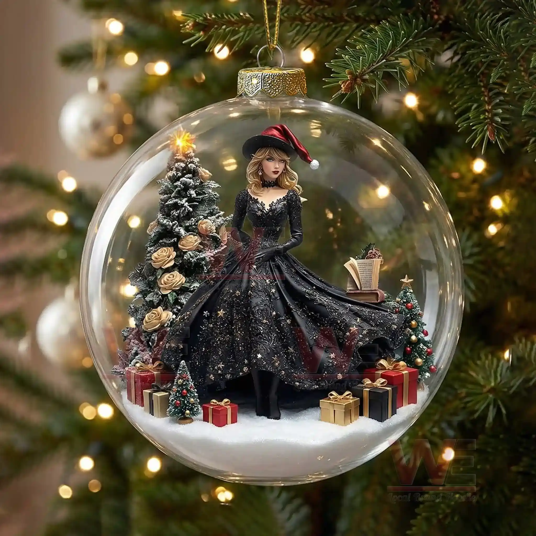 Taylor Swift Beautiful Dress Christmas Ornament 8 Taylor Swift Beautiful Dress Christmas Ornament - Image 8