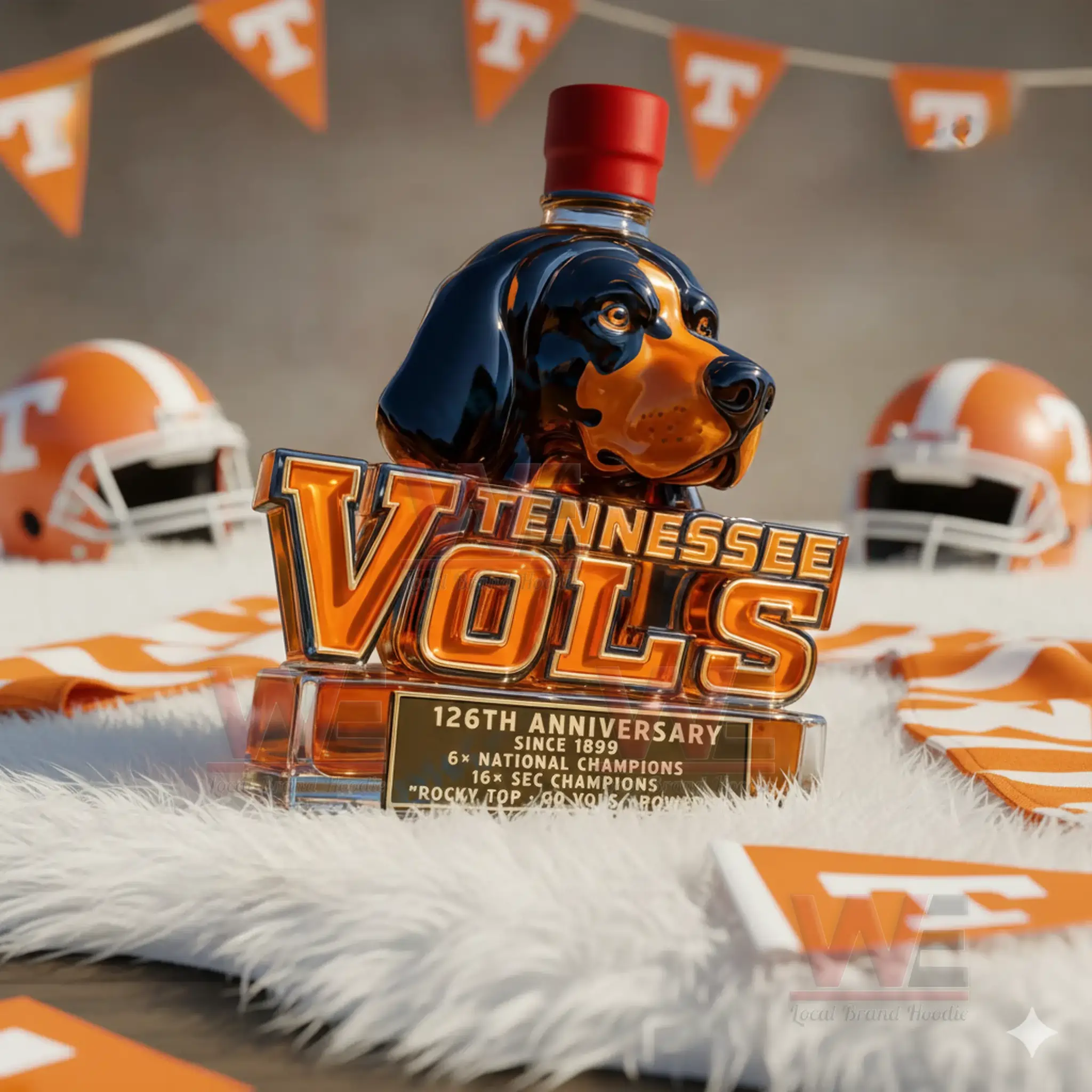 Tennessee Volunteers 126th Anniversary Custom Whiskey Bottle 5 Tennessee Volunteers 126th Anniversary Custom Whiskey Bottle - Image 5