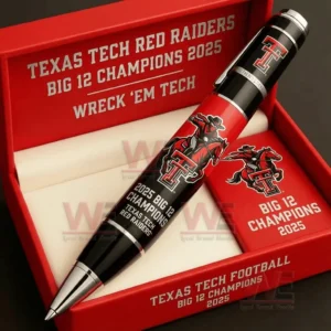 Texas Tech's 2025 Big 12 Victory! Wreck 'Em, Tech! The Red Raiders Pen
