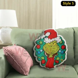 the grinch custom shaped pillow img 4 0YAgq