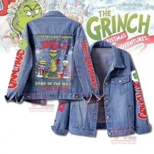 The Grinch Stole Christmas Denim Jacket