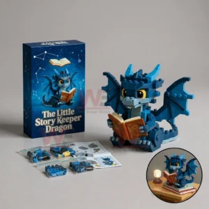 The Little Story Keeper Dragon Building Block Set 9 the little story keeper dragon building block set img 4 dBnsu