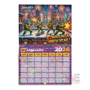 tmnt teenage mutant ninja turtles 2026 wall calendar img 5 CRxUj
