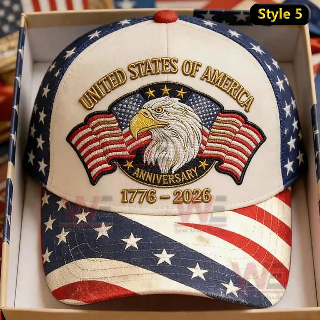 USA 250th Anniversary 1776-2026 Eagles Cap hat 5 USA 250th Anniversary 1776-2026 Eagles Cap hat - Image 5