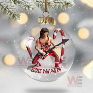 Van Halen Band Christmas Ornament 12 van halen rock band christmas ornament img 4 0yhtE