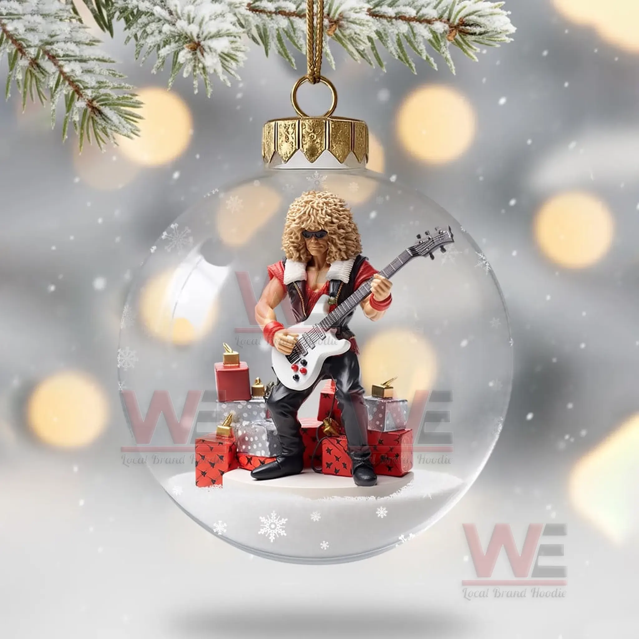 Van Halen Band Christmas Ornament 6 Van Halen Band Christmas Ornament - Image 6
