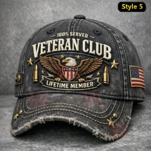 veteran club life time member cap hat img 5 qZsiD