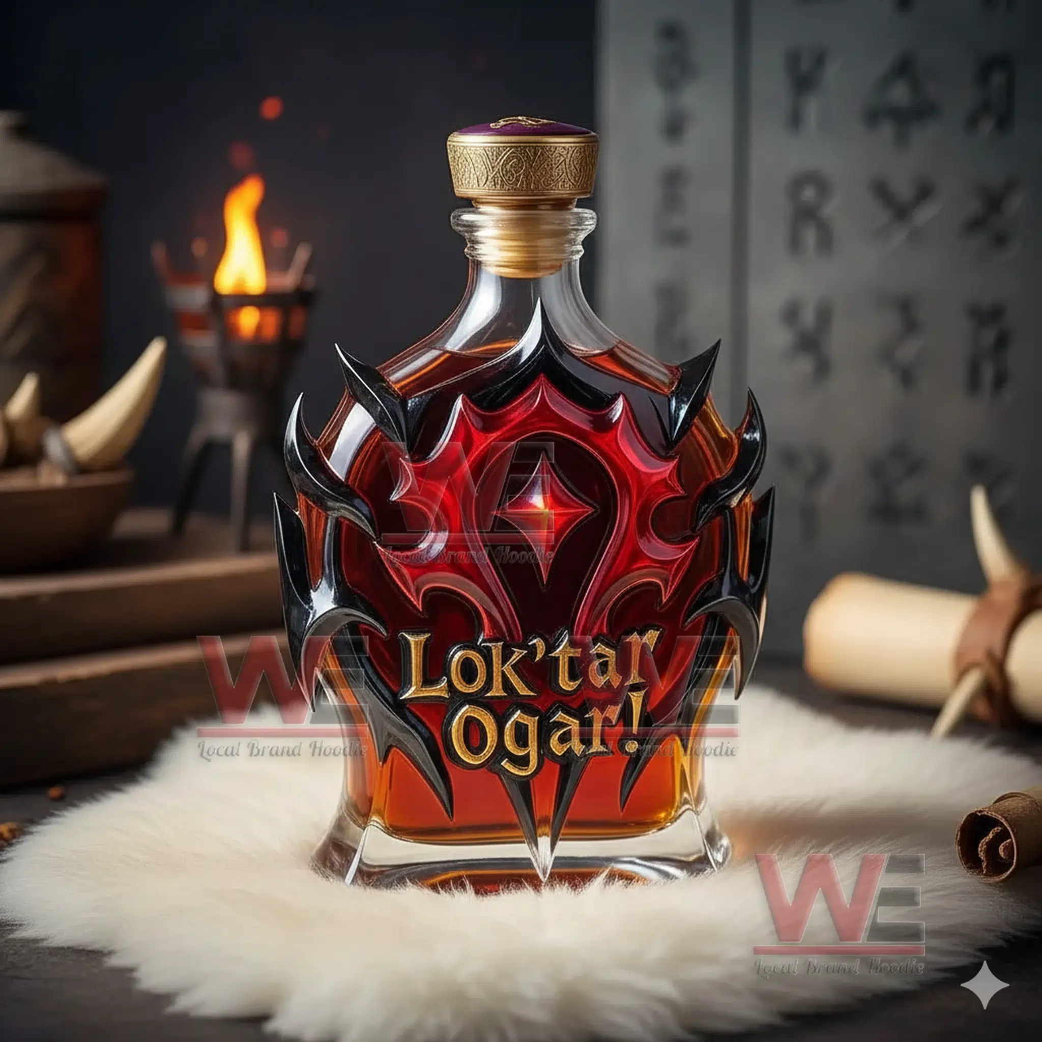 World of Warcraft Limited Edition Whiskey Bottle - WeLocalBrandHoodie World of Warcraft Limited Edition Whiskey Bottle - WeLocalBrandHoodie