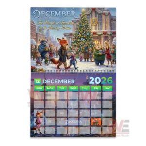 Zootopia 2 2026 Wall hanging Calendar 9 zootopia 2 2026 wall hanging calendar img 4 TqwgQ