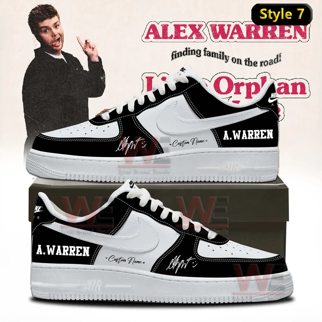 Alex Warren Little Orphan Alex Tour 2026 Air Force 1 Shoes 7 Alex Warren Little Orphan Alex Tour 2026 Air Force 1 Shoes - Image 7