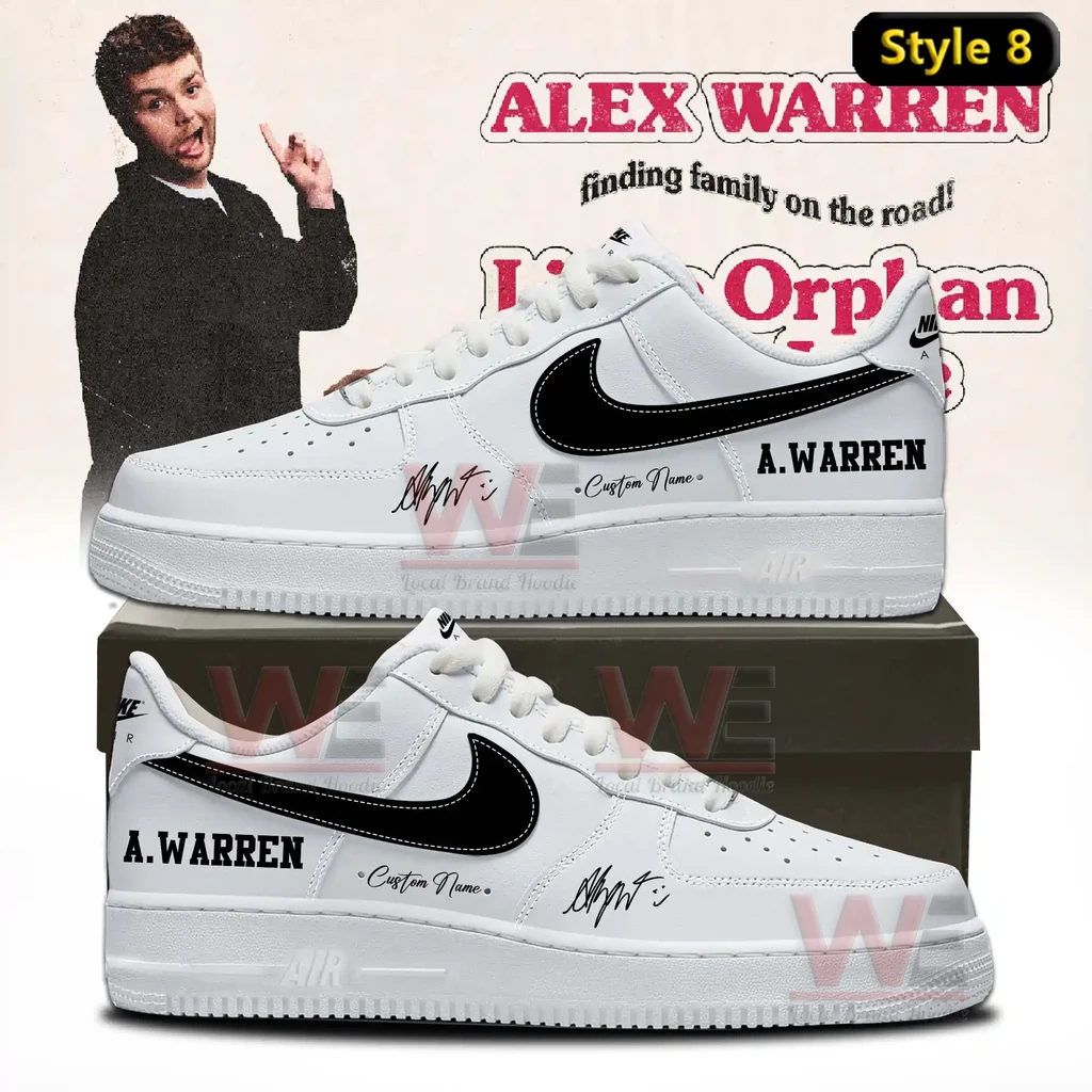 Alex Warren Little Orphan Alex Tour 2026 Air Force 1 Shoes 8 Alex Warren Little Orphan Alex Tour 2026 Air Force 1 Shoes - Image 8