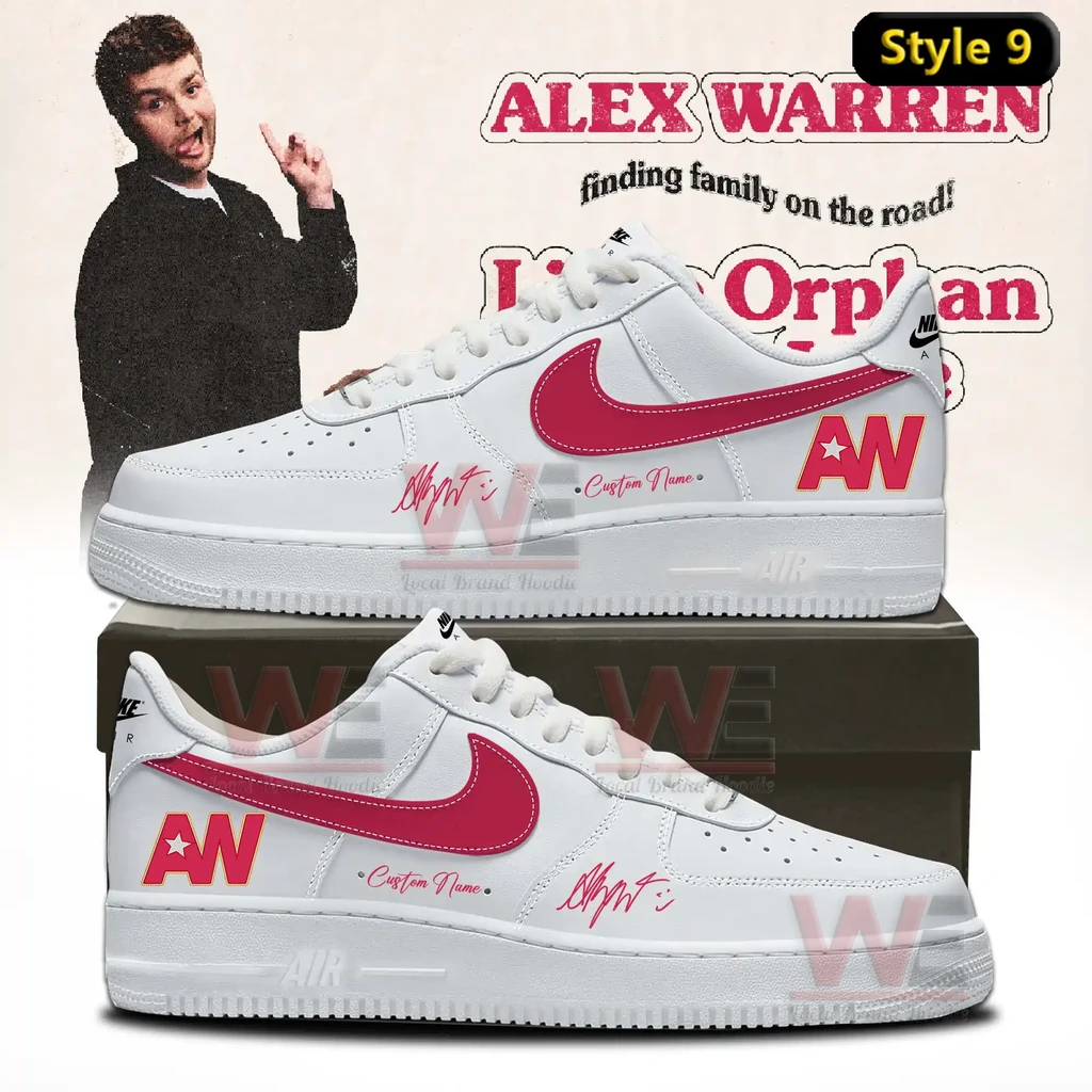 Alex Warren Little Orphan Alex Tour 2026 Air Force 1 Shoes 9 Alex Warren Little Orphan Alex Tour 2026 Air Force 1 Shoes - Image 9