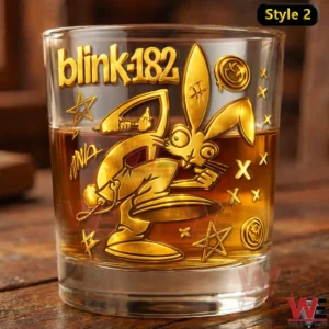 Blink 182 The Rock Show Gold Glass 13 blink 182 the rock show gold glass img 4 wUPIu