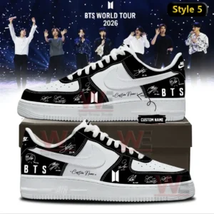 bts comeback world tour 2026 limited edition signature air force 1 shoes img 4 cAKPK