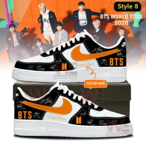 bts comeback world tour 2026 limited edition signature air force 1 shoes img 7 fZW0o