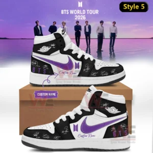 BTS Comeback & World Tour 2026 Limited Edition Signature Air Jordan High Shoes 13 bts comeback world tour 2026 limited edition signature air jordan high shoes img 4 IMyhw