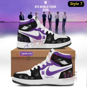 BTS Comeback & World Tour 2026 Limited Edition Signature Air Jordan High Shoes 15 bts comeback world tour 2026 limited edition signature air jordan high shoes img 6 icHQP