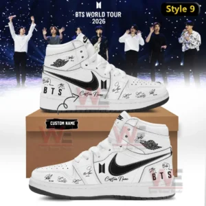 BTS Comeback & World Tour 2026 Limited Edition Signature Air Jordan High Shoes 17 bts comeback world tour 2026 limited edition signature air jordan high shoes img 8 u31dx