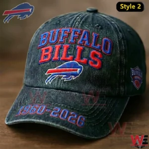 Close up of embroidered football team cap with logo and textured fabric!