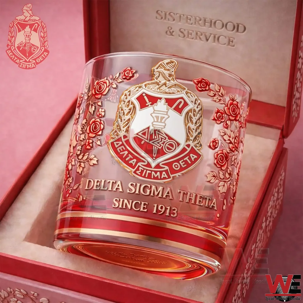 Delta Sigma Theta 1913-2026 Whiskey Glass - WeLocalBrandHoodie