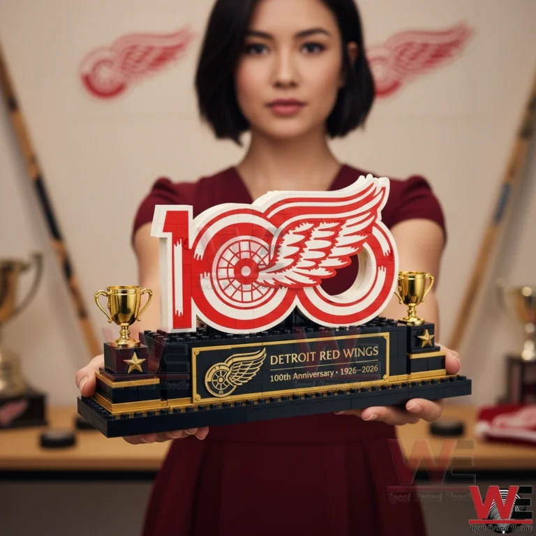 Detroit Red Wings 100th Anniversary 1926-2026 Building Brick Set ...