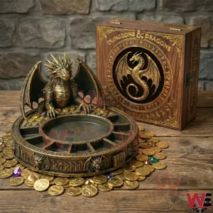 Dungeons and Dragons Dragon&rsquo;s Hoard Coin & Key Tray