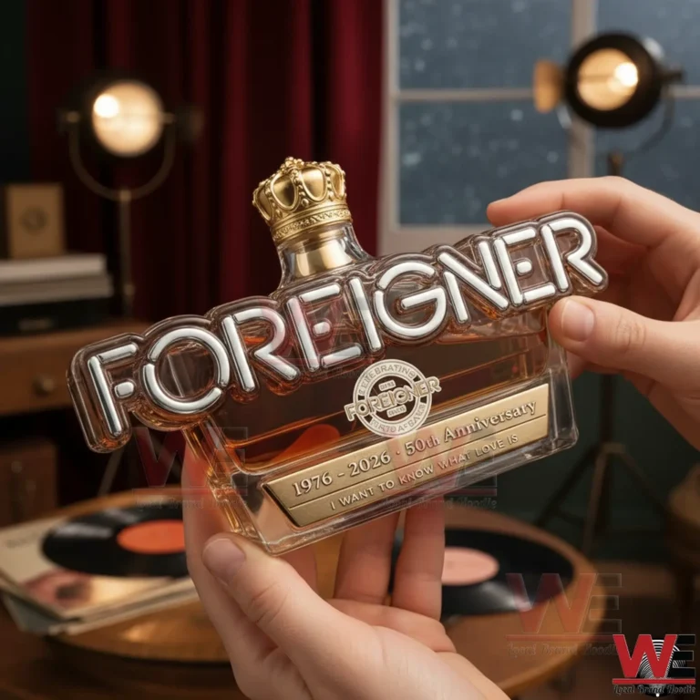 Foreigner 1976-2026 50th Anniversary Limited Edition Whiskey Bottle ...