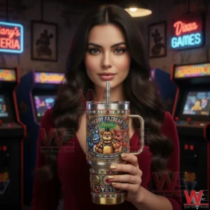 freddy fazbears pizza lets party yeti tumbler img 4 wjuDe