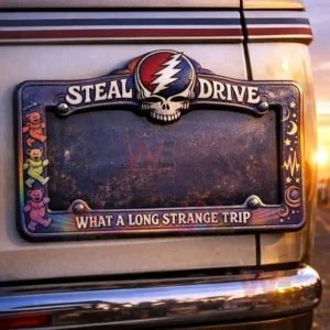 Grateful Dead Steal Drive License Plate Frame