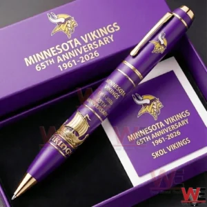 Minnesota Vikings 65th Anniversary 1961-2026 Skol Vikings Pen