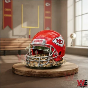 NFL Team Football Helmet Bird Feeder