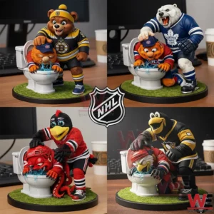nhl hockey team funny mascot 3d resin figurine welocalbrandhoodie img 6 tYBHv
