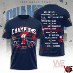 ole miss rebels football allstate sugar bowl champions 2026 3d apparel shirt hoodie welocalbrandhoodie img 5 dcWT5