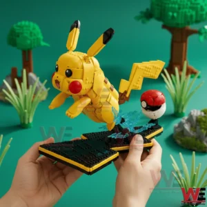 Pokemon Pikachu FIGURE BUILDING BLOCKS Set 13 pokemon pikachu figure building blocks set welocalbrandhoodie img 6 VzMwh