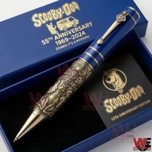 Scooby Doo anniversary collector pen displayed in a blue gift box!