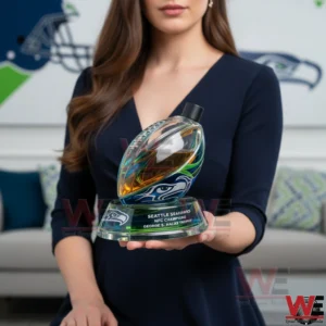 Seattle Seahawks NFC Champions Trophy Whiskey Bottle 9 seattle seahawks nfc champions trophy whiskey bottle img 4 32zVE