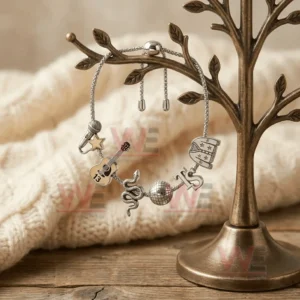 Taylor Swift Long Live All the Magic We Made Adjustable Charm Bracelet