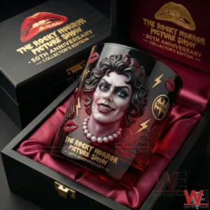 Rocky Horror Picture Show collector glass inside a presentation box!