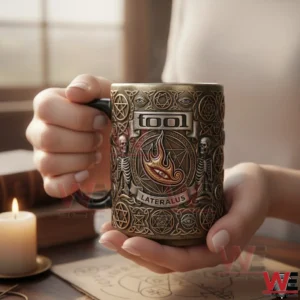 Tool Band Lateralus Mug 4 Hands holding a Tool Lateralus themed mug!