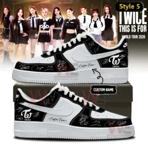 twice this is for world tour 2026 limited edition signature air force 1 shoes img 4 QfCJU