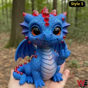 bejeweled gemstone baby dragon figure ornament img 4 5qEYD