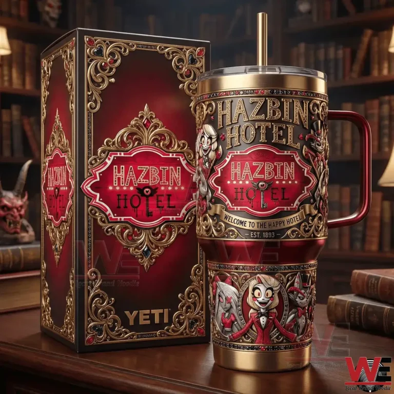 Hazbin Hotel est 1893 40oz Yeti Tumbler - WeLocalBrandHoodie