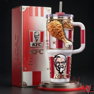 KFC tumbler with box on dark background!