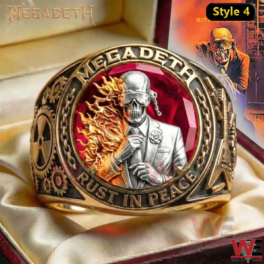 Megadeth Rust In Peace Limited Edition Ring 5 Megadeth Rust In Peace Limited Edition Ring - Image 5