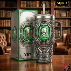 megadeth rust in peace limited edition yeti tumbler img 4 7WQzs