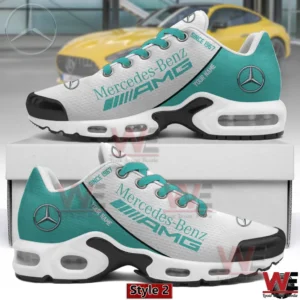 Teal and gray Mercedes Benz AMG inspired sneaker!