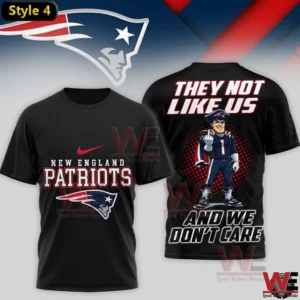Black Patriots shirt with confident football character and bold message!