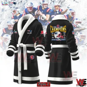 new england patriots super bowl lx champions 2025 26 bathrobe img 4 pfHCk
