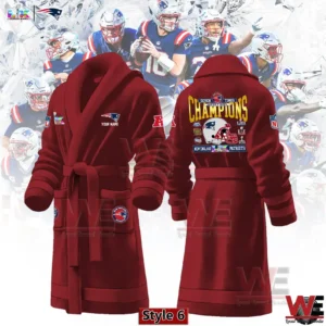 new england patriots super bowl lx champions 2025 26 bathrobe img 5 iDm7k