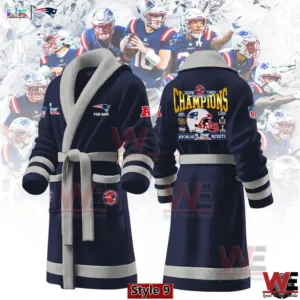 new england patriots super bowl lx champions 2025 26 bathrobe img 8 ZLMCk